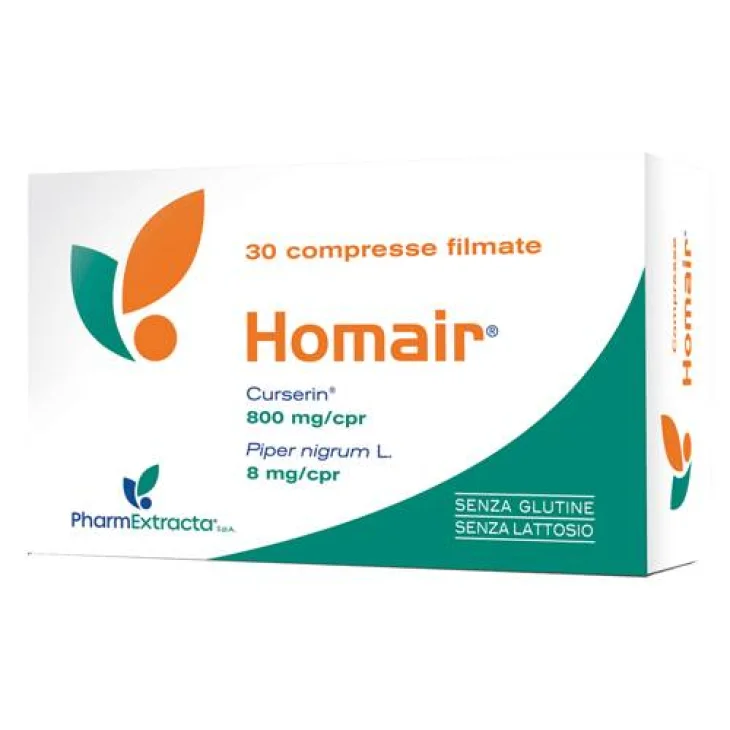 PharmaExtracta Homair Integratore Antiossidante 30 compresse