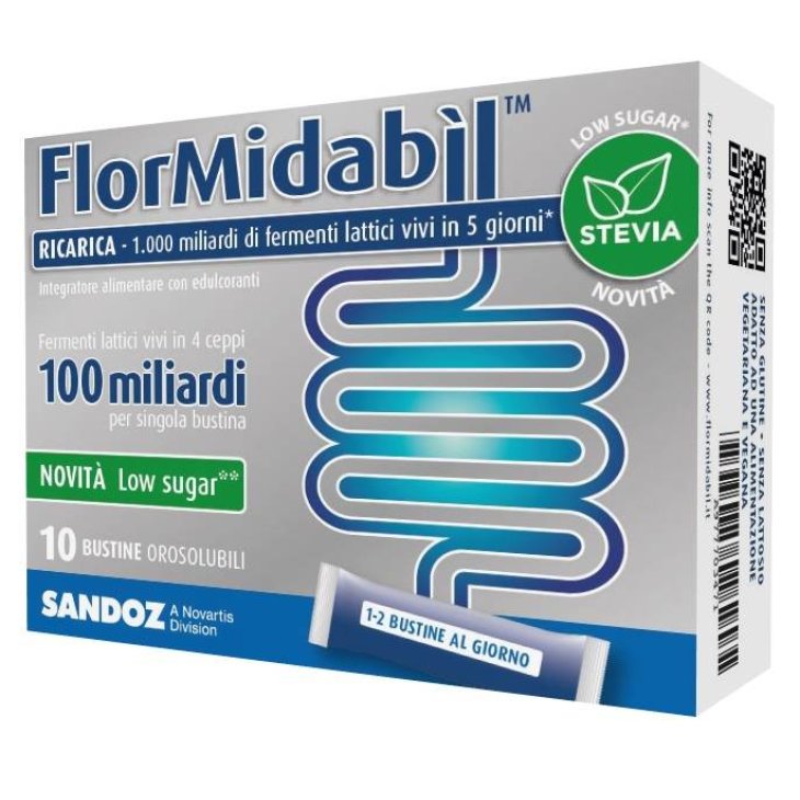 Flormidabil Ricarica Integratore di Fermenti Lattici 10 bustine