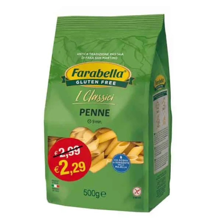 FARABELLA PENNE RIGATE 500 G PROMO