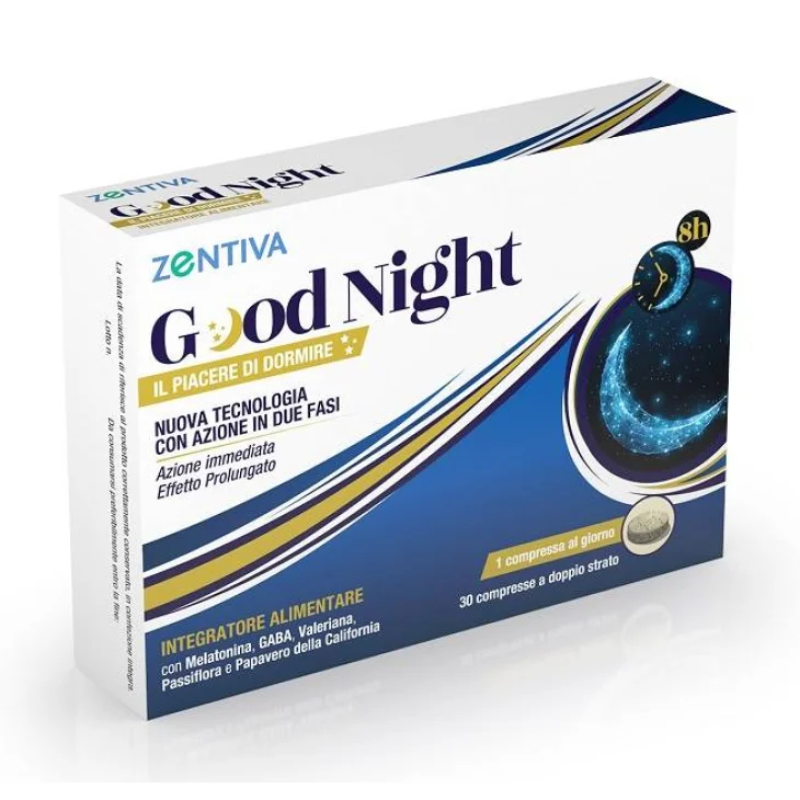 Zentiva Good Night Integratore per Dormire 30 compresse