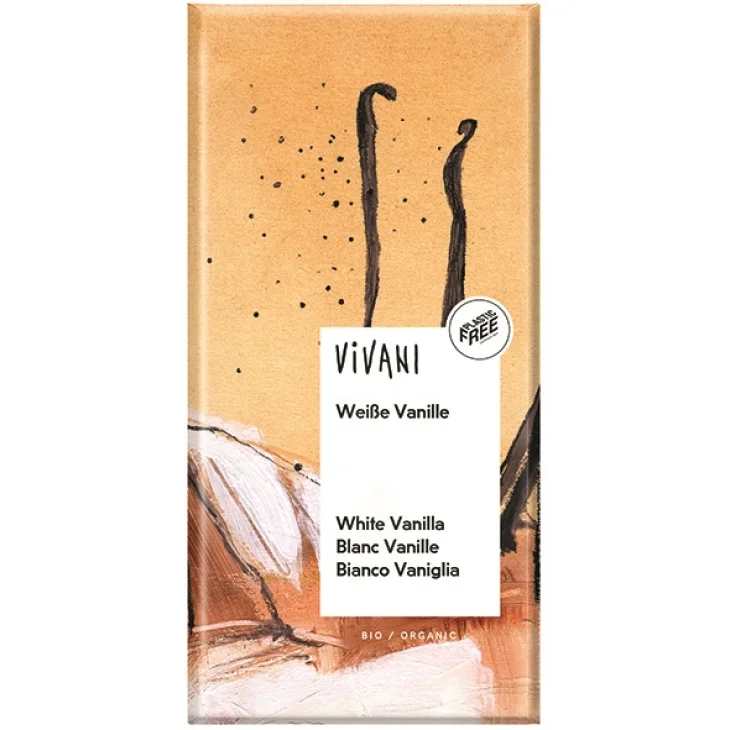 Vivani Cioccolato Bianco Alla Vaniglia 80 G