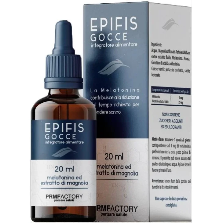Epifis Gocce Integratore Magnolia e Melatonina per Riposare Bene 20 ml