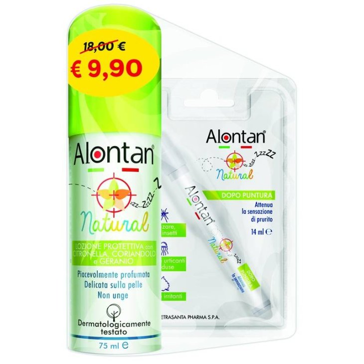 BI PACK NATURAL SPRAY 75 ML + AFTERBITE DOPO PUNTURA 14 ML