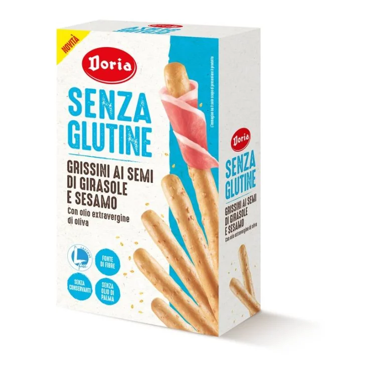 Doria Grissini Semi Girasole-Sesamo 5 X 20 g
