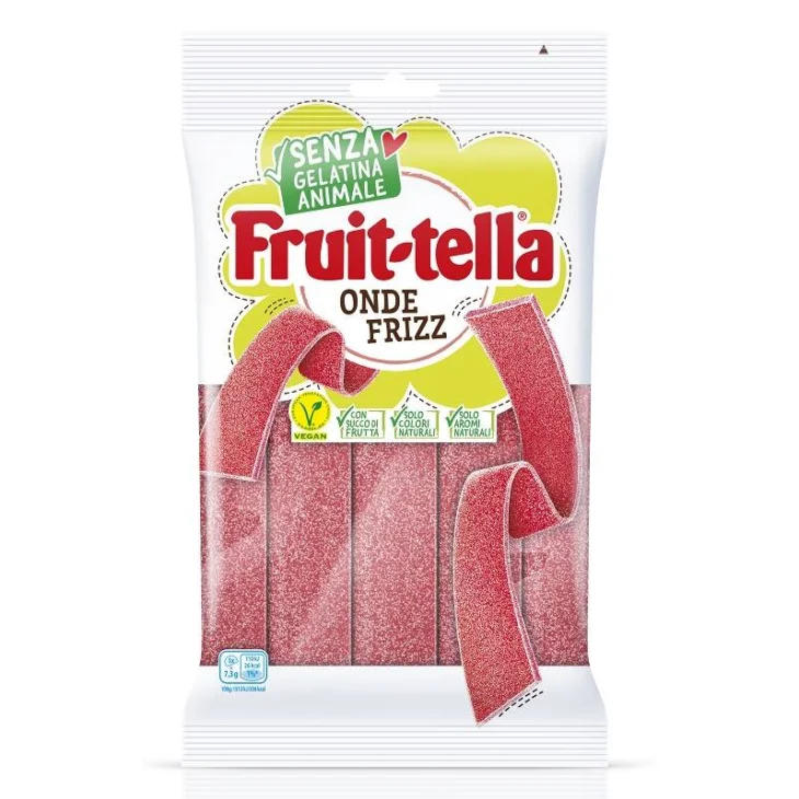FRUITTELLA ONDE FRIZZANTI SENZA GELATINA ANIMALE 145 G