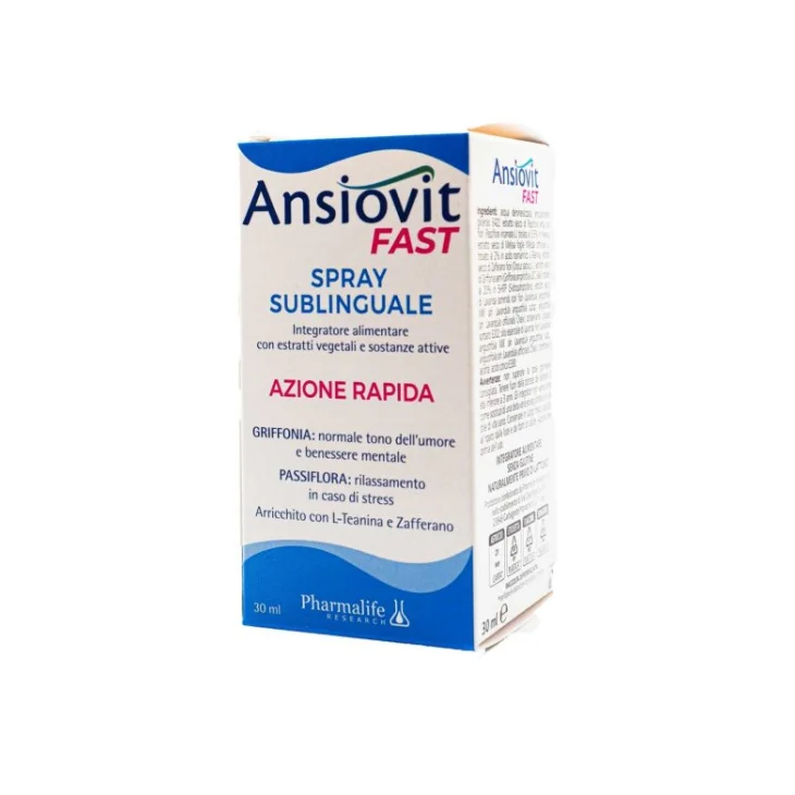 Ansiovit Fast Spray Sublinguale 30 Ml