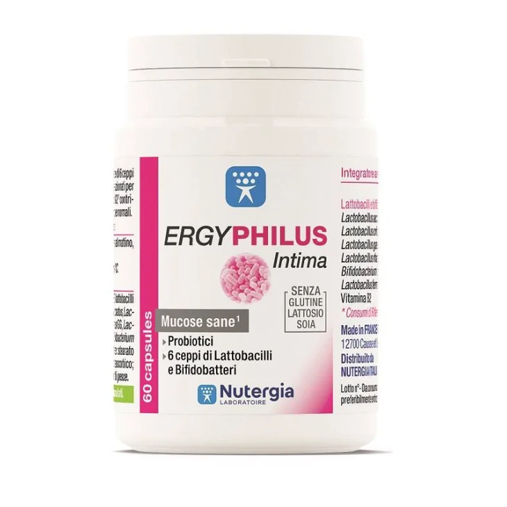 Ergyphilus Intima Integratore per il Microbiota 60 capsule