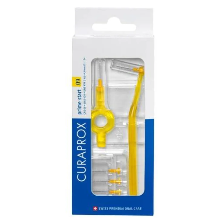 Curaprox Cps 09 Scovolino Prime Start 09 Giallo 5 Pezzi