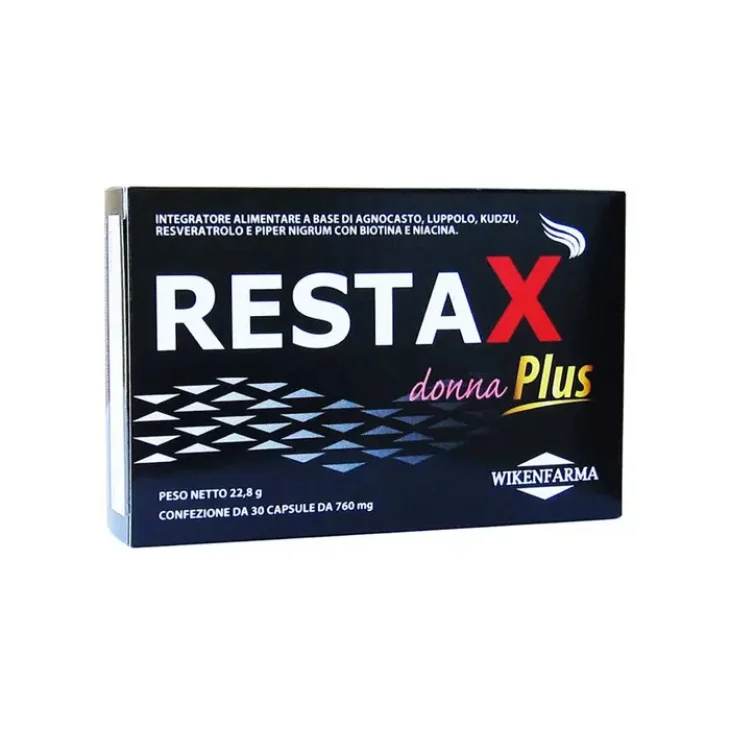 Restax Donna Plus Integratore Benessere dei Capelli della Donna 30 Capsule