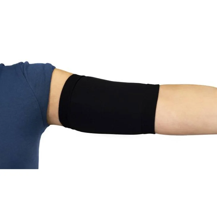 COPERTURA CATETERE VENOSO PICC E COPRI BOTTONE DIABETICO LINPHELLE COVERPICC MICROFIBRA NERO 2