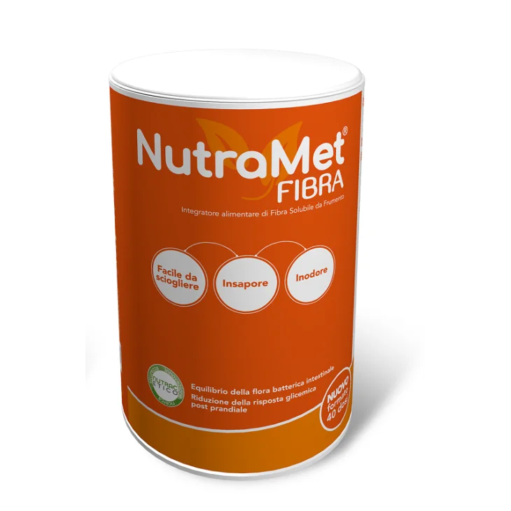 NutraMet Fibra Integratore per il Transito Intestinale 320 grammi