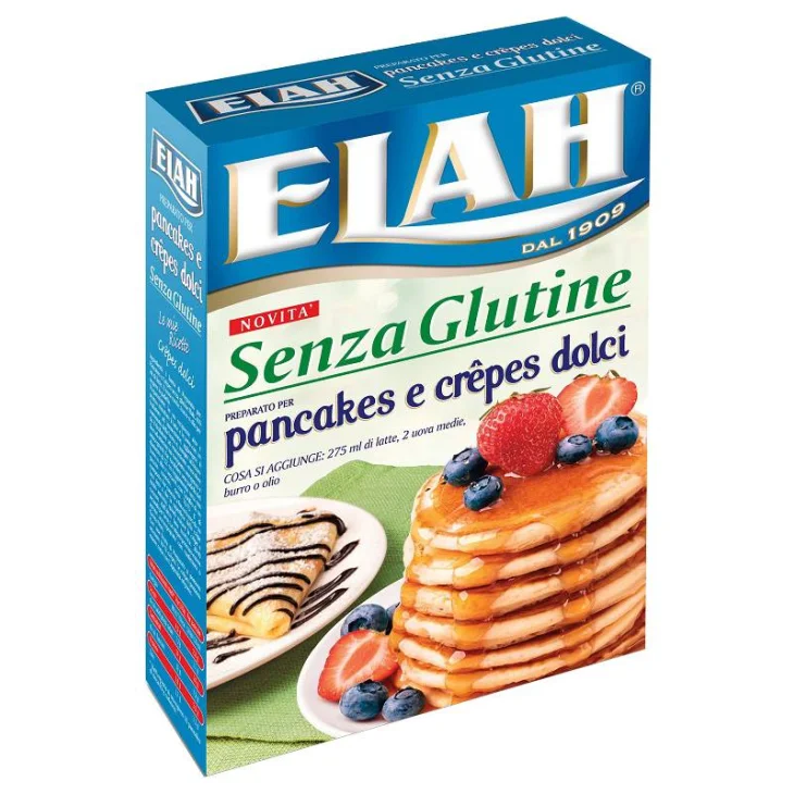 ELAH SENZA GLUTINE PREPARATO PER PANCAKES E CREPES DOLCI 280G