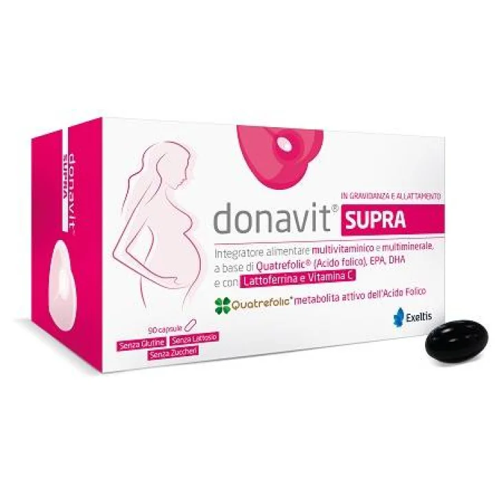 Donavit Supra Integratore Multivitaminico e Multiminerale 90 Capsule