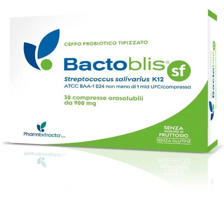 Bactoblis Senza Fruttosio Streptococco Salivare 30 compresse