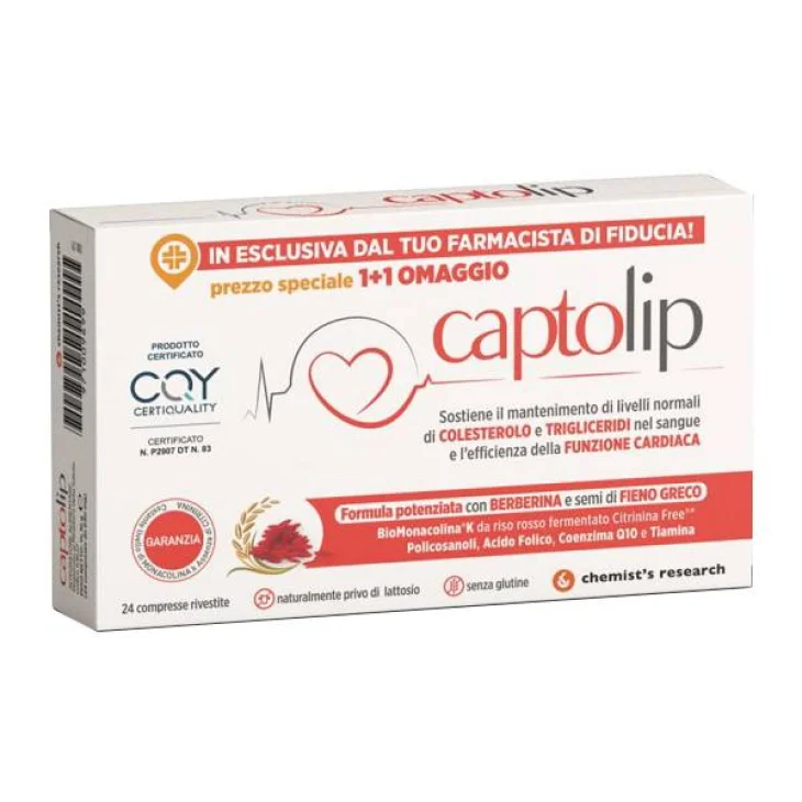 CAPTOLIP NEW FORMULA 24 COMPRESSE RIVESTITE