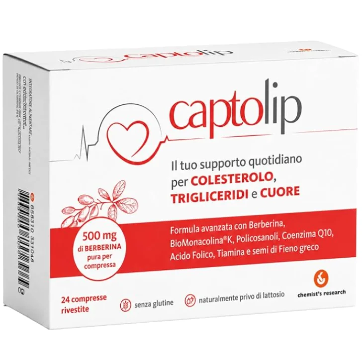 CAPTOLIP NEW FORMULA 24 COMPRESSE RIVESTITE