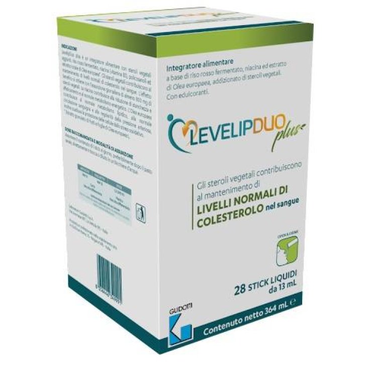 Menarini Levelipduo Plus Integratore per Controllo Colesterolo 28 stick pack