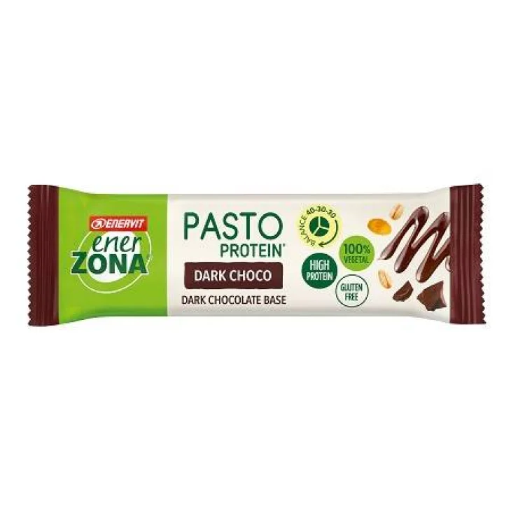 Enerzona Pasto Protein Barretta Proteica Sostituto del Pasto Gusto Dark Choco 55 g