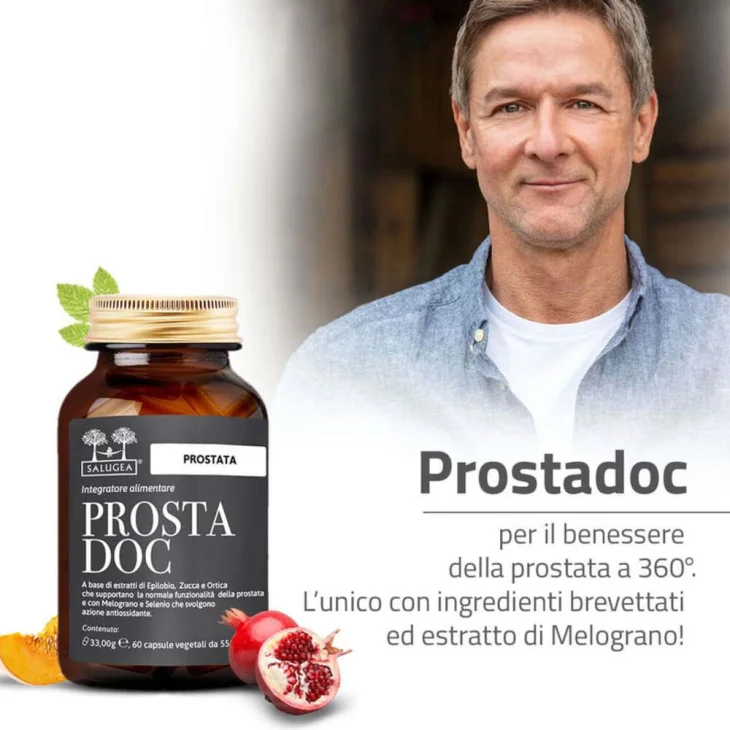 Salugea Prostadoc Integratore Benessere Prostata 60 Capsule Vegetali