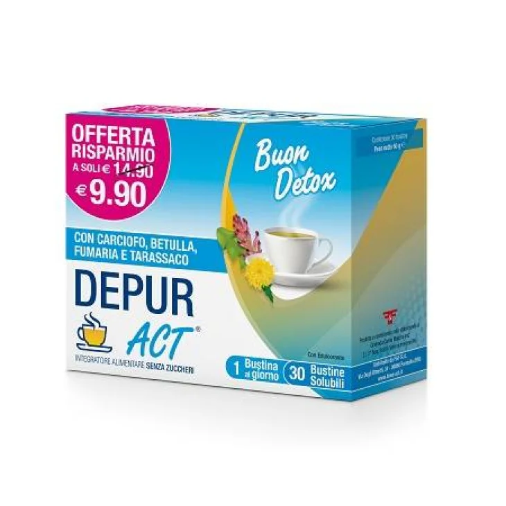 DEPUR ACT 30 BUSTINE SOLUBILI SENZA ZUCCHERI