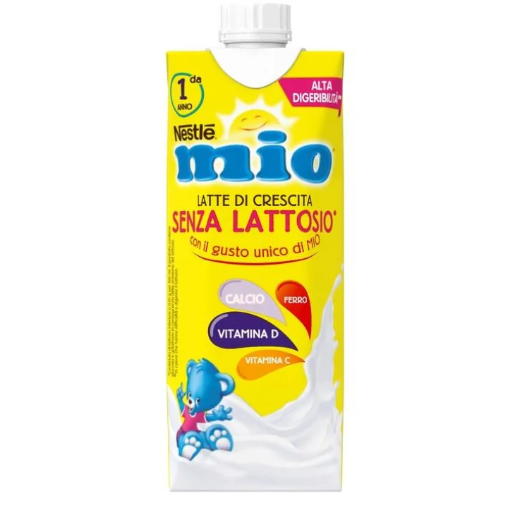 Nestlè Mio Latte di Crescita Liquido Senza Lattosio 500 ml