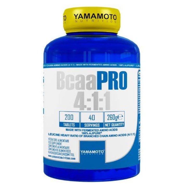 YAMAMOTO NUTRITION BCAA PRO 411 200 COMPRESSE