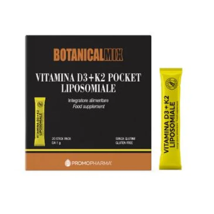 Vitamina D3+k2 Liposomiale Pocket 20 Stick