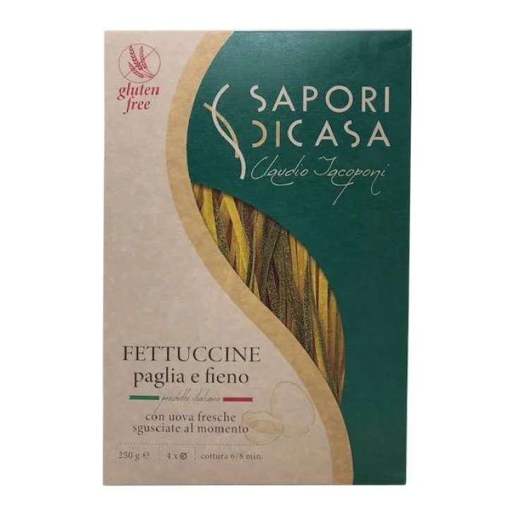 FETTUCCINE PAGLIA & FIENO ALL'UOVO 250 G