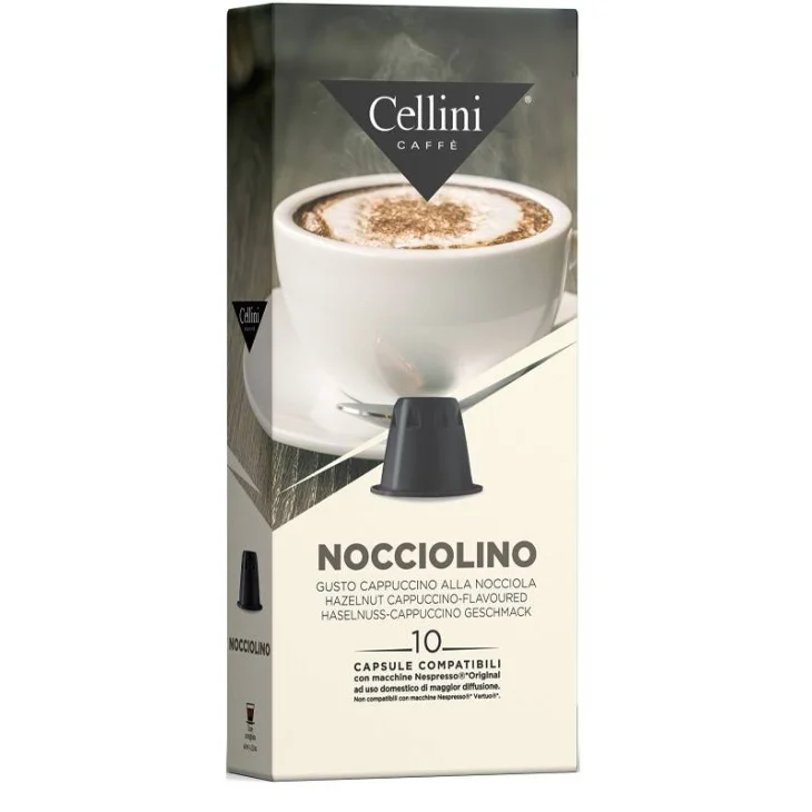 CELLINI CAFFE' NOCCIOLINO 10 CAPSULE