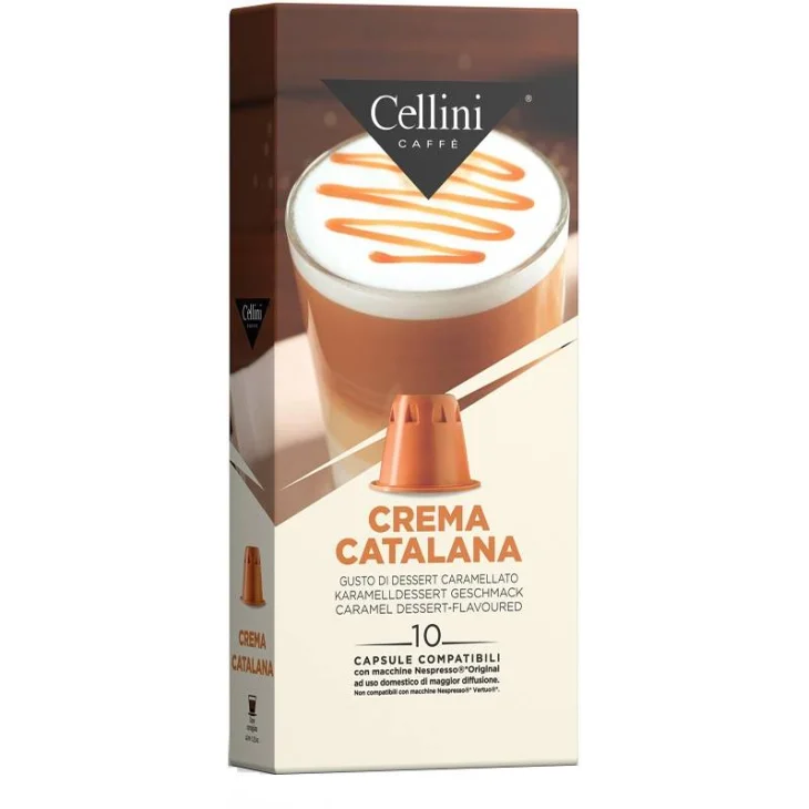 CELLINI CAFFE' CREMA CATALANA 10 CAPSULE