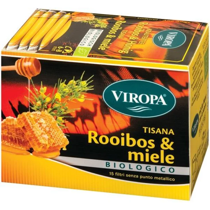 VIROPA TISANA ROOIBOS&MIELE BIOLOGICO 15 FILTRI