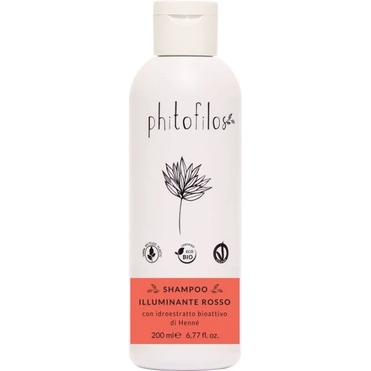 Phitofilos Shampoo Illuminante Rosso 200 ml