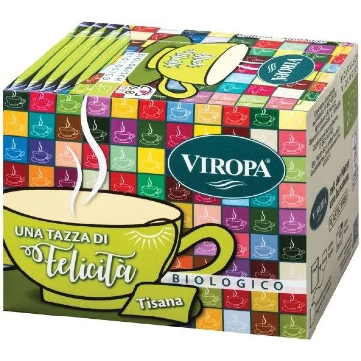 Viropa una Tazza di Felicità Tisana Bio 15 Filtri