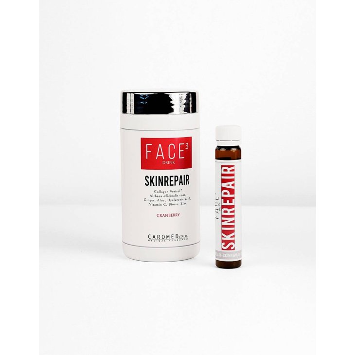 Face3 Drink Skinrepair Integratore per il Benessere della Pelle 7X25 ml