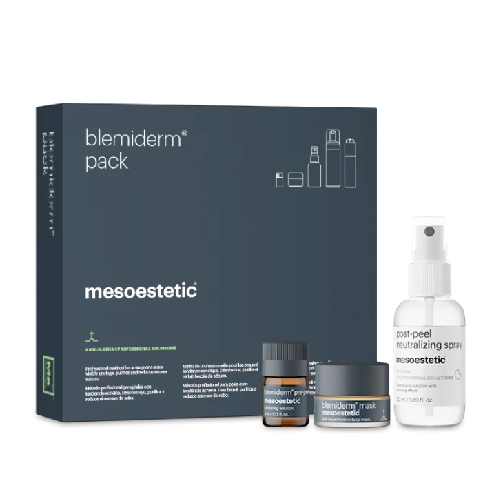 Mesoestetic Blemiderm Metodo Professionale Trattamento Acne