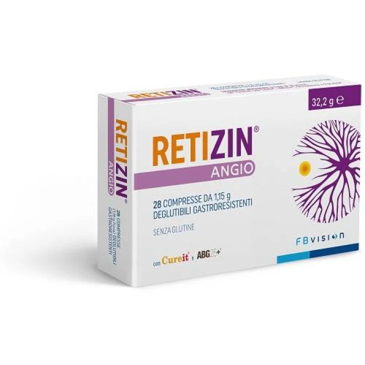 Retizin Angio Integratore Multivitaminico Benessere Cardiovascolare e Visivo 28 compresse