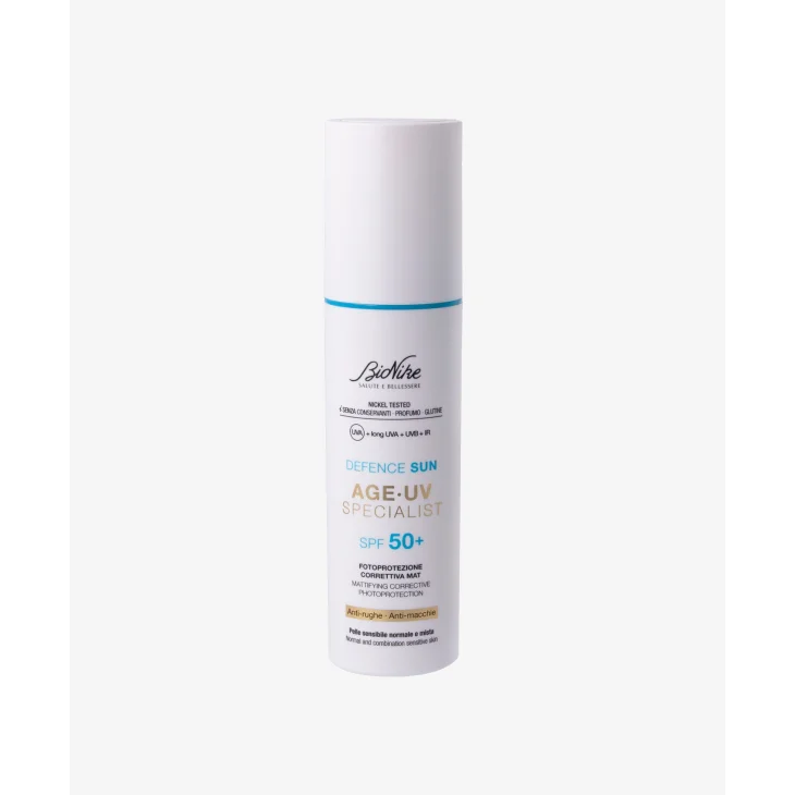 BioNike Defence Sun Age UV Specialist 50+ Fotoprotezione Correttiva Mat Viso 50 ml