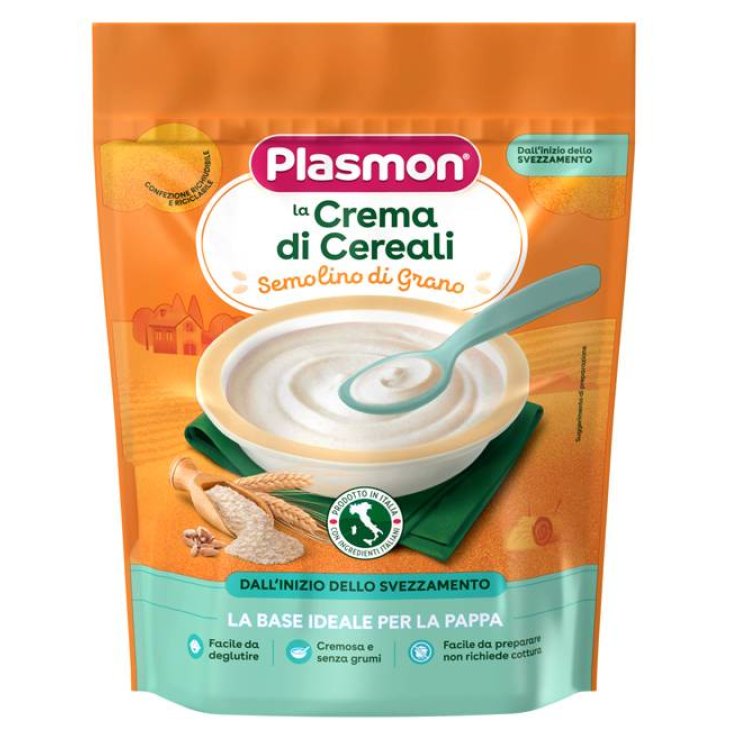 Plasmon Cereali Semolino di Grano per Bambini 200 g