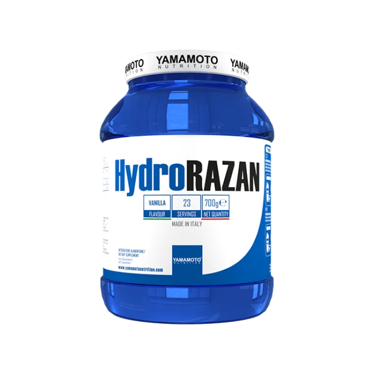 Yamamoto Nutrition Hydro Razan Integratore di Proteine Gusto Vaniglia 700 g