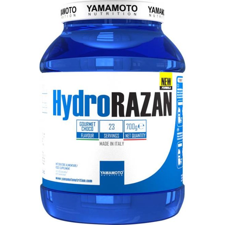 Yamamoto Nutrition Hydro Razan Integratore di Proteine Gusto Cioccolato 700 g