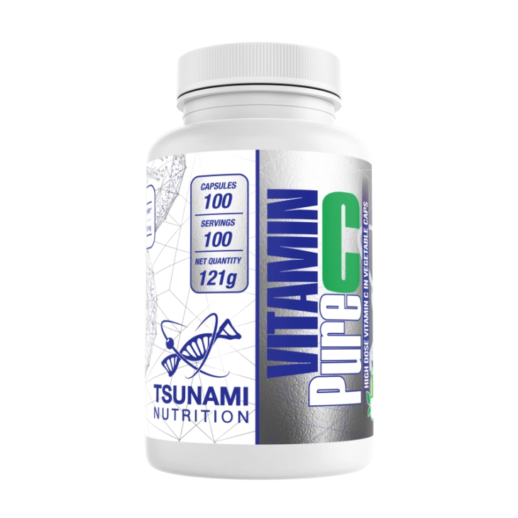 Tsunami Nutrition Vitamin C Pure Integratore Antiossidante 100 tabs