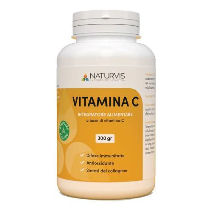 Naturvis Vitamina C Integratore Azione Antiossidante 300 grammi