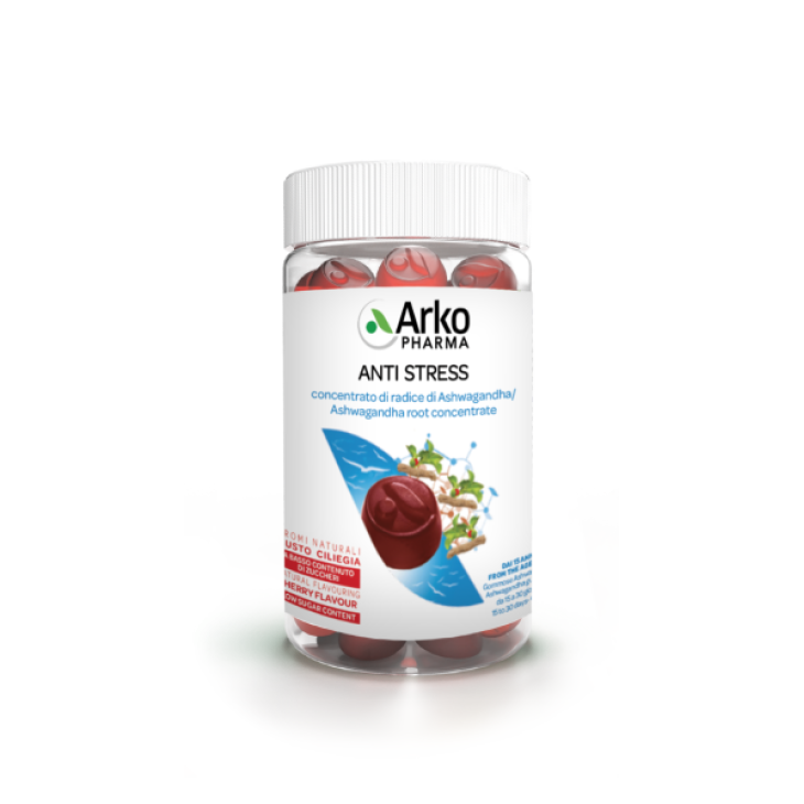 Arkopharma Arkogummies Ashwagandha Rimedio Naturale Contro lo Stress 60 gummies