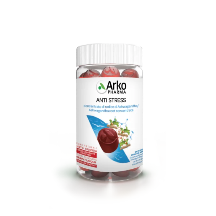 Arkopharma Arkogummies Ashwagandha Rimedio Naturale Contro lo Stress 60 gummies