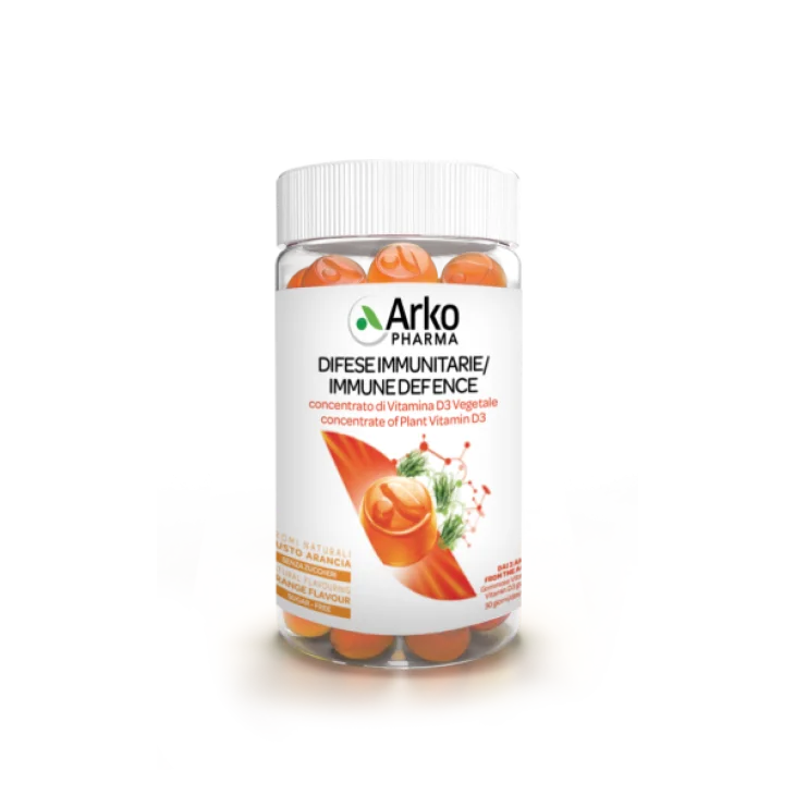 Arkopharma Arkogummies Vitamina D3 Integratore per le Difese Immunitarie 60 gummies