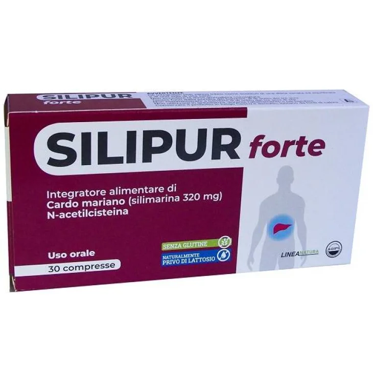 Silipur Forte Integratore per la Funzionalità Epatica 30 Compresse