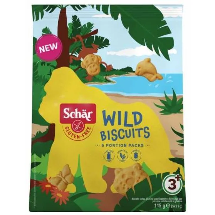 Schar Wild Biscotti Senza Glutine 115 g