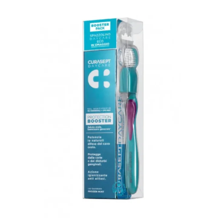 Curasept Daycare Booster Dentifricio 75 Ml + Spazzolino Frozen Mint