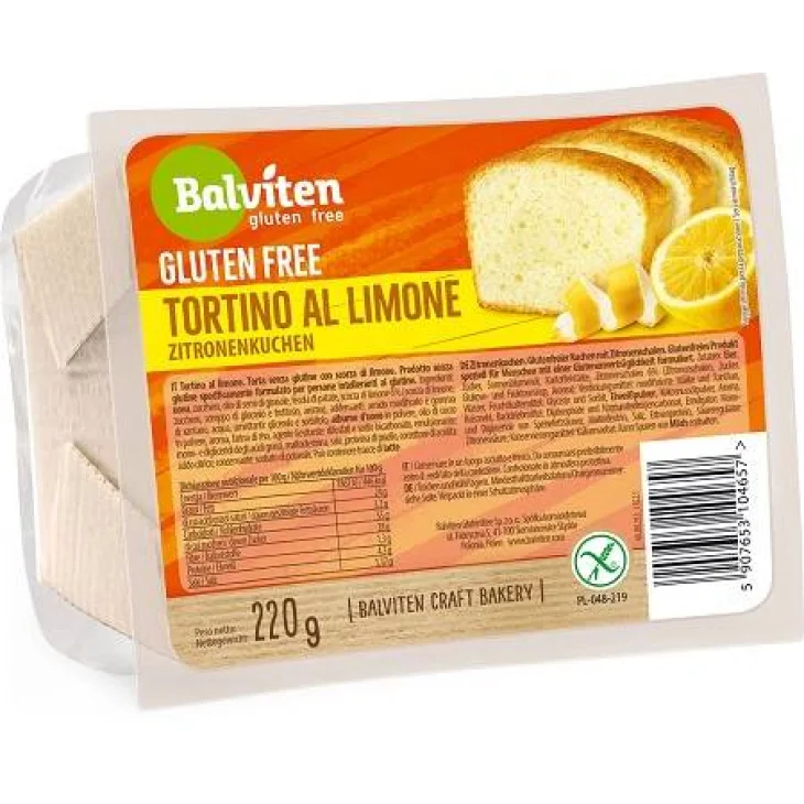Balviten Tortino al Limone Senza Glutine 220 grammi