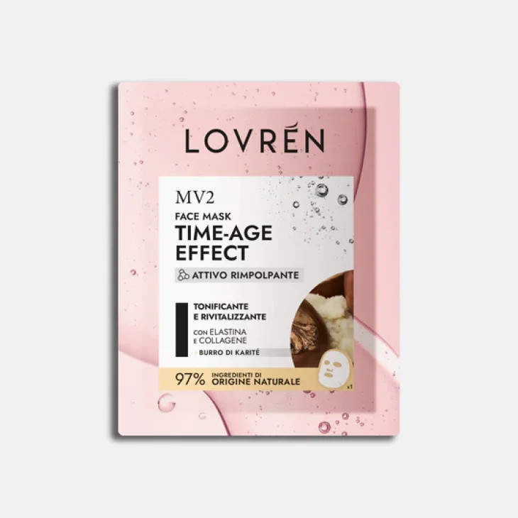Lovren MV2 Time Age Effect Maschera Antirughe Viso 1 pezzo